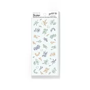 【Laszlo】手帳貼紙 | 何芊澐 sybil-ho _ 花植交響曲