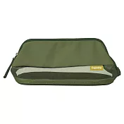 KOKUYO 展開式網狀筆袋- 卡其