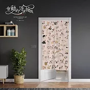 翡冷翠文創浮世繪門簾｜歌川國芳《?飼好五十三疋》