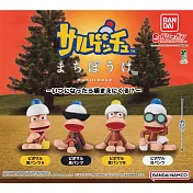 【日本正版授權】全套4款 等待中捉猴啦公仔 P2 扭蛋/轉蛋 898013