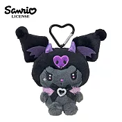 【日本正版授權】酷洛米 黑惡魔系列 玩偶吊飾 庫洛米/Kuromi
