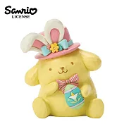 【正版授權】Enesco 布丁狗 手拿彩蛋 迷你塑像 公仔/精品雕塑 Pom Pom Purin