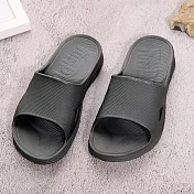333家居鞋館 流行舒適室外拖鞋(4色) 黑26
