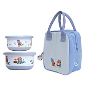 【HOUSUXI舒希】DINOTAENG 冬季系列-隔熱碗餐袋組