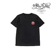 翡冷翠文創浮世繪刺繡藝術T恤｜《達摩》 M 黑