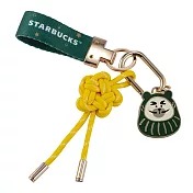 [星巴克]安康達摩小熊鑰匙圈