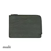 Moshi Folia 拉鏈零錢包 苔影綠
