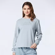 【ST.MALO】石墨烯比莉厚棉女上衣-2540WT- M 柔霧灰