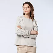 【ST.MALO】石墨烯比莉厚棉女上衣-2540WT- M 米杏色