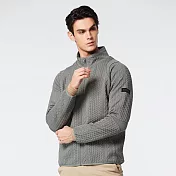 【ST.MALO】極光流線石墨烯無限男外套-2525MJ- M 暗灰色