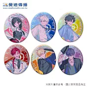 時光代理人-橢圓形胸章 6款隨機