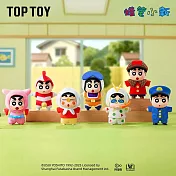 TOPTOY 蠟筆小新經典回憶系列 搪膠毛絨盲盒 _全套6款
