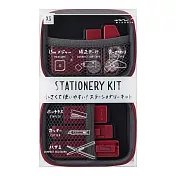 MIDORI XS迷你文具系列組合包2.0-  勃根地紅