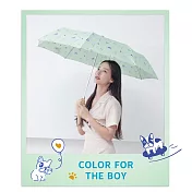 【德國boy】UPF50 輕量大傘面防風都市印象三折晴雨傘_多色 法鬥趴趴go