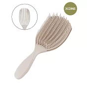 日本3COINS - 排骨頭皮按摩空氣魔法梳