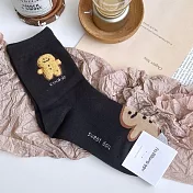 Kankoku韓國 甜品美食植絨襪   * 薑餅人