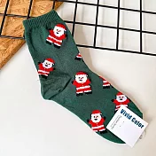 Kankoku韓國 溫馨聖誕節可愛襪   * 老公公