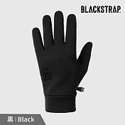 BlackStrap Cruiseliner Glove 觸控保暖手套/黑/迷彩灰藍/印花森綠/透氣防滑/可操作3C XS 黑/Black