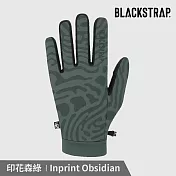 BlackStrap Cruiseliner Glove 觸控保暖手套/黑/迷彩灰藍/印花森綠/透氣防滑/可操作3C M 印花森綠/Inprint Obsidia