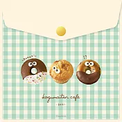 【日本Wa-Life】Kogumaitan聯名 文具收納袋 ‧ 甜圈助