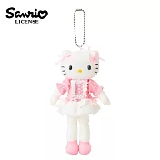 【日本正版授權】凱蒂貓 長腿系列 時尚換裝造型 玩偶吊飾 - A款