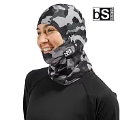 BlackStrap Hood Balaclava 印花多功能頭套/單一尺寸/多色選擇 F 迷彩黑灰