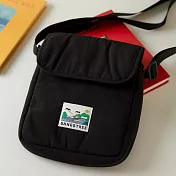 【瀏海樹】上山下海側背小包 2.0 - 黑色