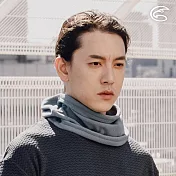 ADISI Super Soft抗起球抗風保暖圍脖 AS25068｜刷毛 保暖脖圍 吸濕排汗 快乾 F 深藍