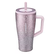 [星巴克]櫻色光彩30OZ不鏽鋼把手TOGO冷水杯