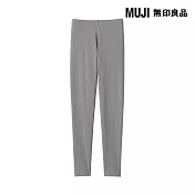 【MUJI 無印良品】女彈性天竺緊身褲 S 深摩卡棕
