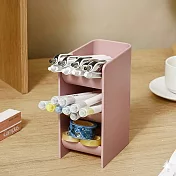 KOKUYO ACTUS聯名斜插式筆筒- 霧櫻粉