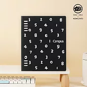 KOKUYO SOUSOU×Campus經典8孔活頁本 A5-黑