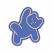 【日本EL COMMUN】跳Breaking的動物們 造型貼紙 ‧ Airmove 小熊