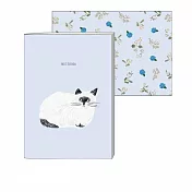 【日本EL COMMUN】松尾Miyuki 插畫貓橫線筆記本A5 ‧ Repos