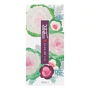 MIDORI JAPANWORKS日本名藝系列(冬季) 一筆箋-絹印葉牡丹花環