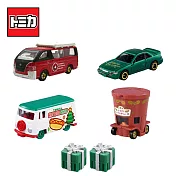 【日本正版授權】TOMICA 聖誕車組 豐田/日產/熱狗餐車/燉牛肉車 玩具車 多美小汽車