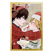 渣男椎名學長與瘋男佐佐木學弟(原作)炫彩壓克力色紙(小)A