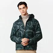 【ST.MALO】光輪破風魔術調節風衣外套-2526MJ- M 深藍灰