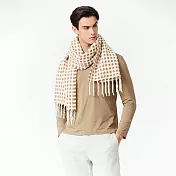 【ST.MALO】蒙馬特繆思羊駝羔絨披肩-2511WS- F 深駝色