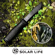 MORAKNIV 2000 (S) 35週年紀念不鏽鋼直刀/黑刃.戶外直刀 求生野營刀 多功能露營刀 登山直刀 戰術刀具 黑柄 14792