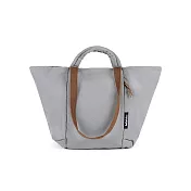 Hellolulu Kylie 縮口2用托特包- 珍珠灰