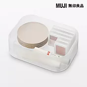 【MUJI 無印良品】含有再生聚丙烯化妝盒1/4橫型約150x110x45mm