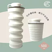ADISI 隨身折疊水瓶/500ml/AS24104  雲朵白