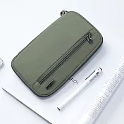 《TRAVELON》防盜旅遊護照包 - 抹茶綠