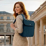 《TRAVELON》Runways雙層防盜後背包 - 蔚藍