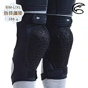 ADISI 防摔護膝【黑色/一對】AS24118(S/M - L/XL)附收納網袋 S-M 黑