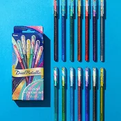 PENTEL Dual Metallic 金屬色簽字筆 14色珍藏組