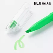 【MUJI 無印良品】可擦螢光筆/綠