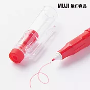 【MUJI 無印良品】可擦彩色繪筆/紅