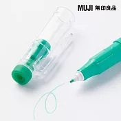 【MUJI 無印良品】可擦彩色繪筆/綠